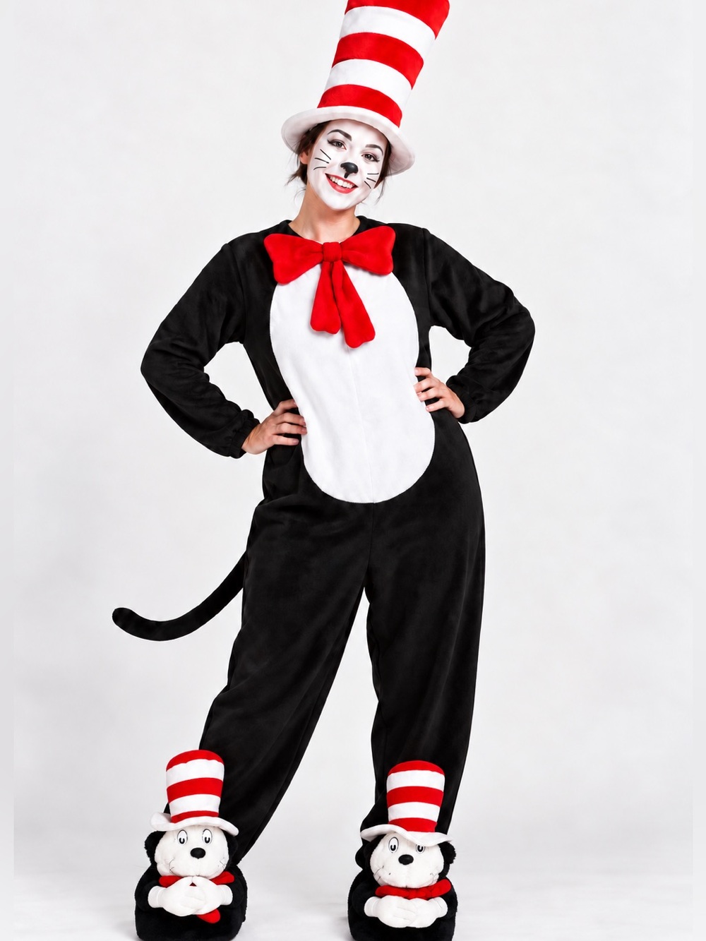 Official Movie Merchandise Cat in the Hat Costume. Unisex Size OS